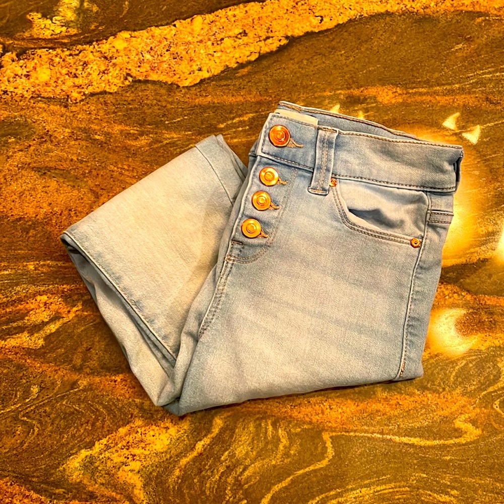 Light denim jeans || girls skinny size 10